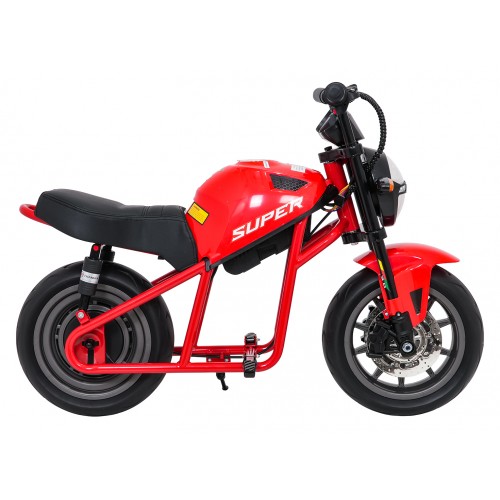 Vehicle Motorcycle SUPERMOTO Red