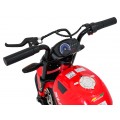 Vehicle Motorcycle SUPERMOTO Red