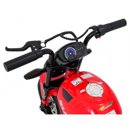 Vehicle Motorcycle SUPERMOTO Red