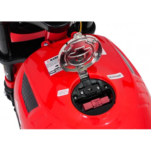 Vehicle Motorcycle SUPERMOTO Red