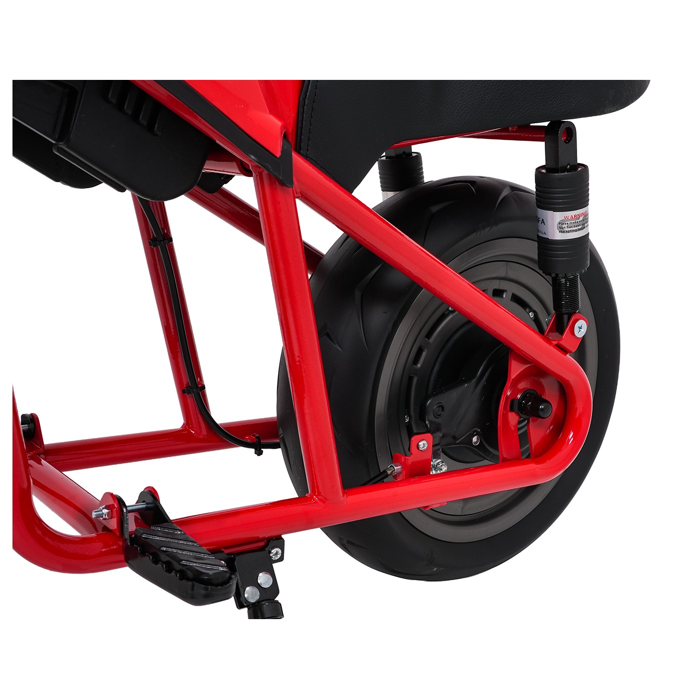 Vehicle Motorcycle SUPERMOTO Red