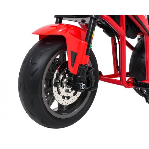 Vehicle Motorcycle SUPERMOTO Red