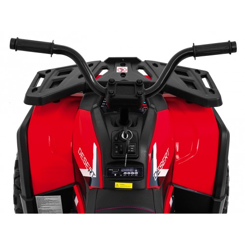 Quad ATV Desert Red
