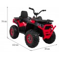 Quad ATV Desert Red