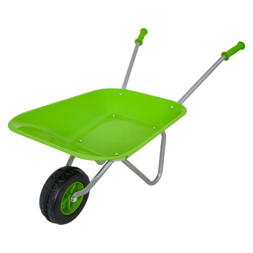 Little Gardener's Set with a Wheelbarrow Green