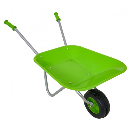 Little Gardener's Set with a Wheelbarrow Green