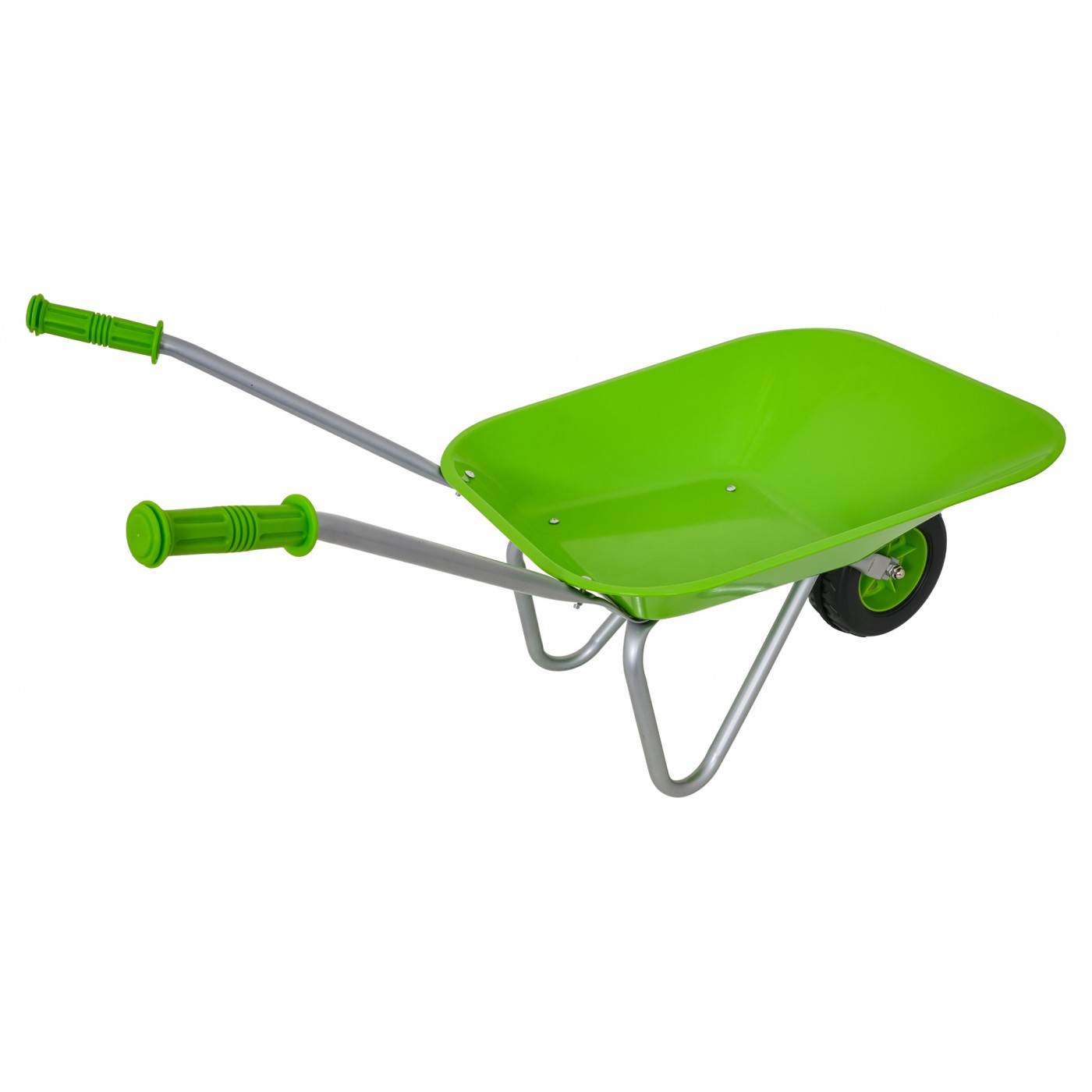 Little Gardener's Set with a Wheelbarrow Green