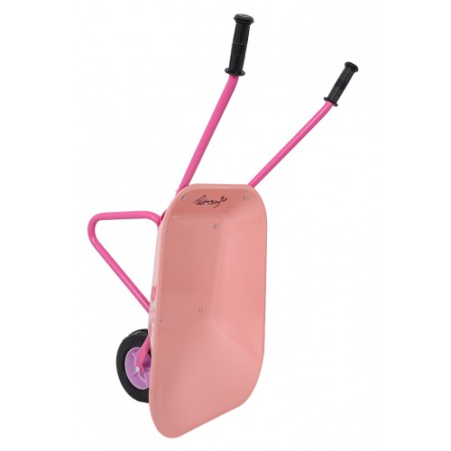Little Gardener's Set with Wheelbarrow Pink