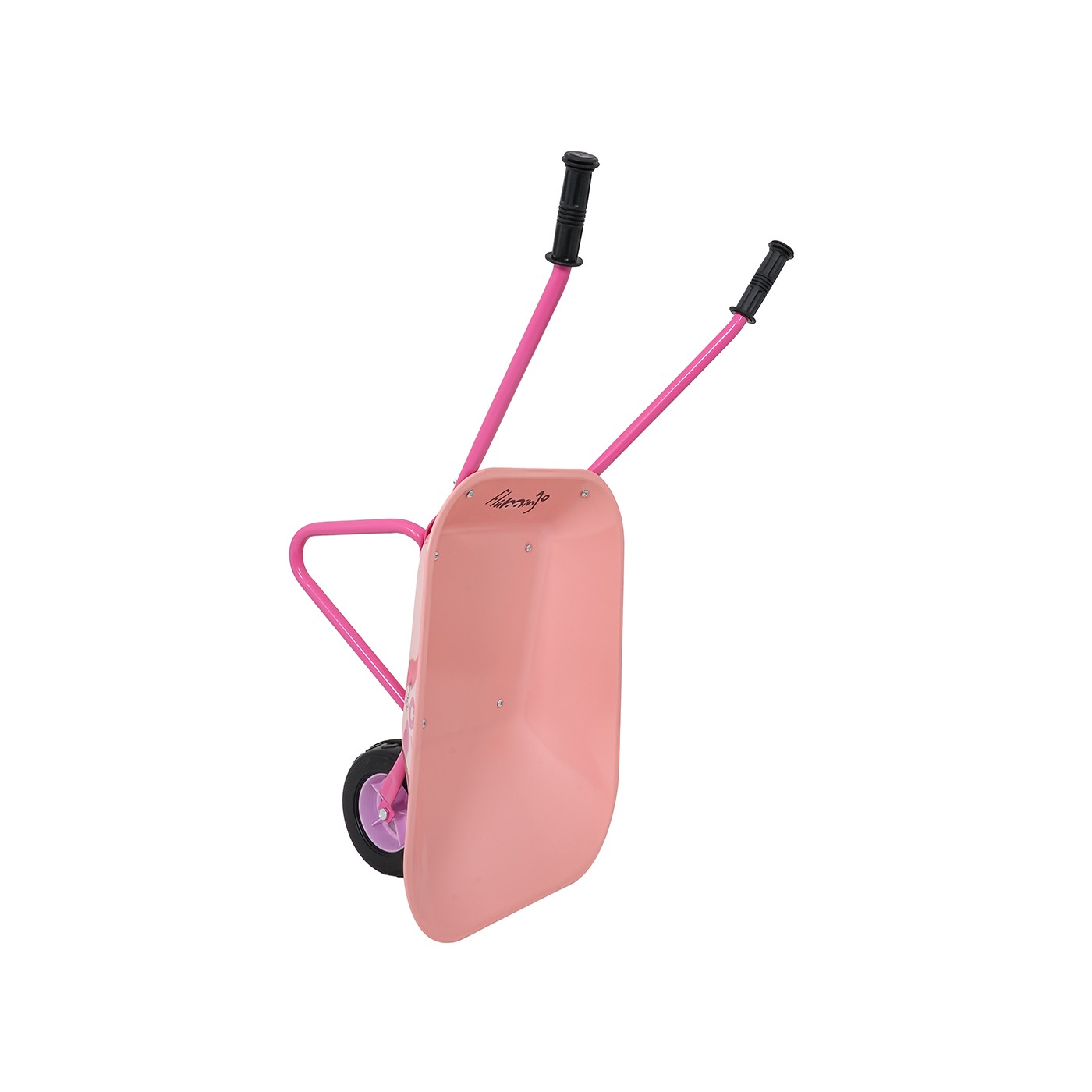 Little Gardener's Set with Wheelbarrow Pink