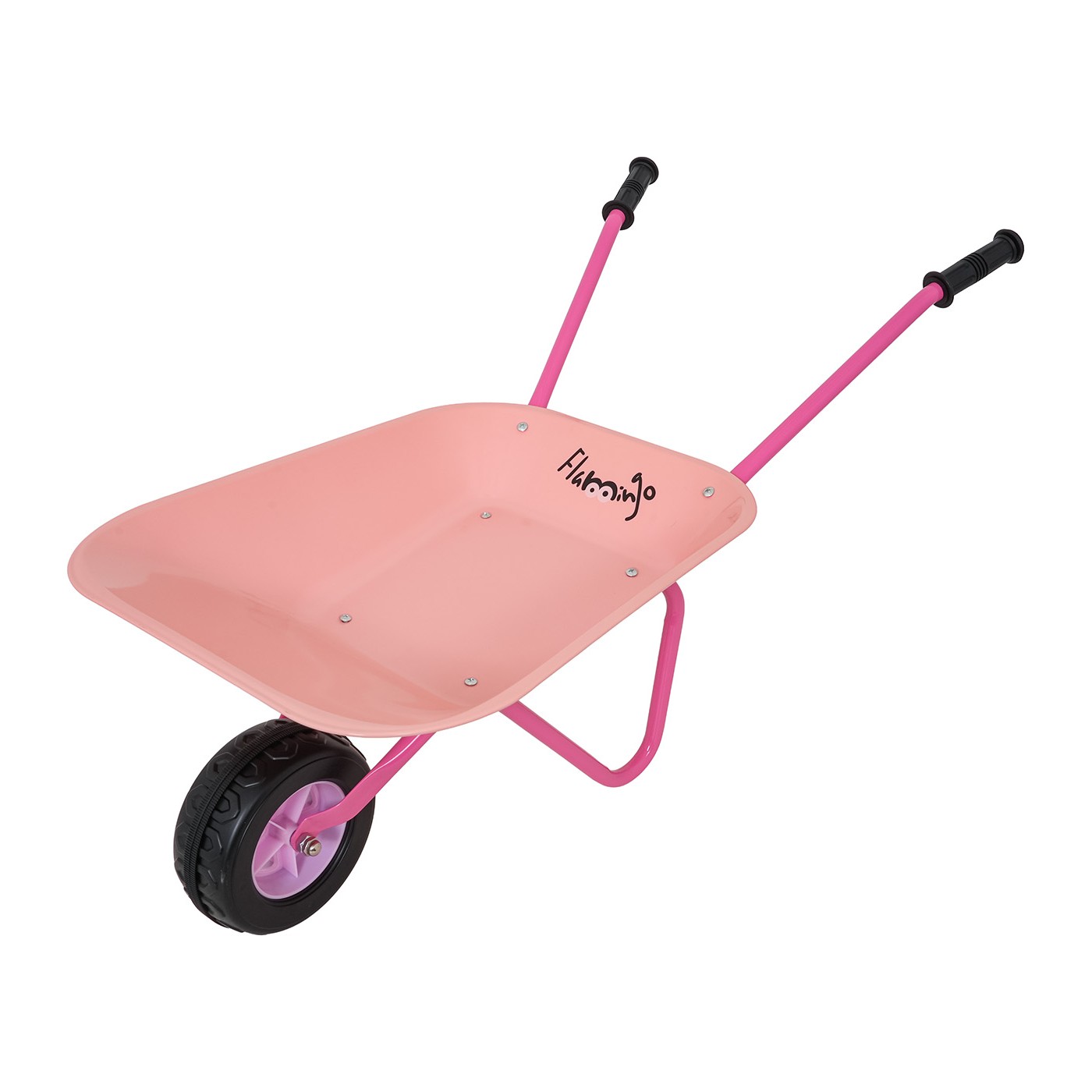 Little Gardener's Set with Wheelbarrow Pink