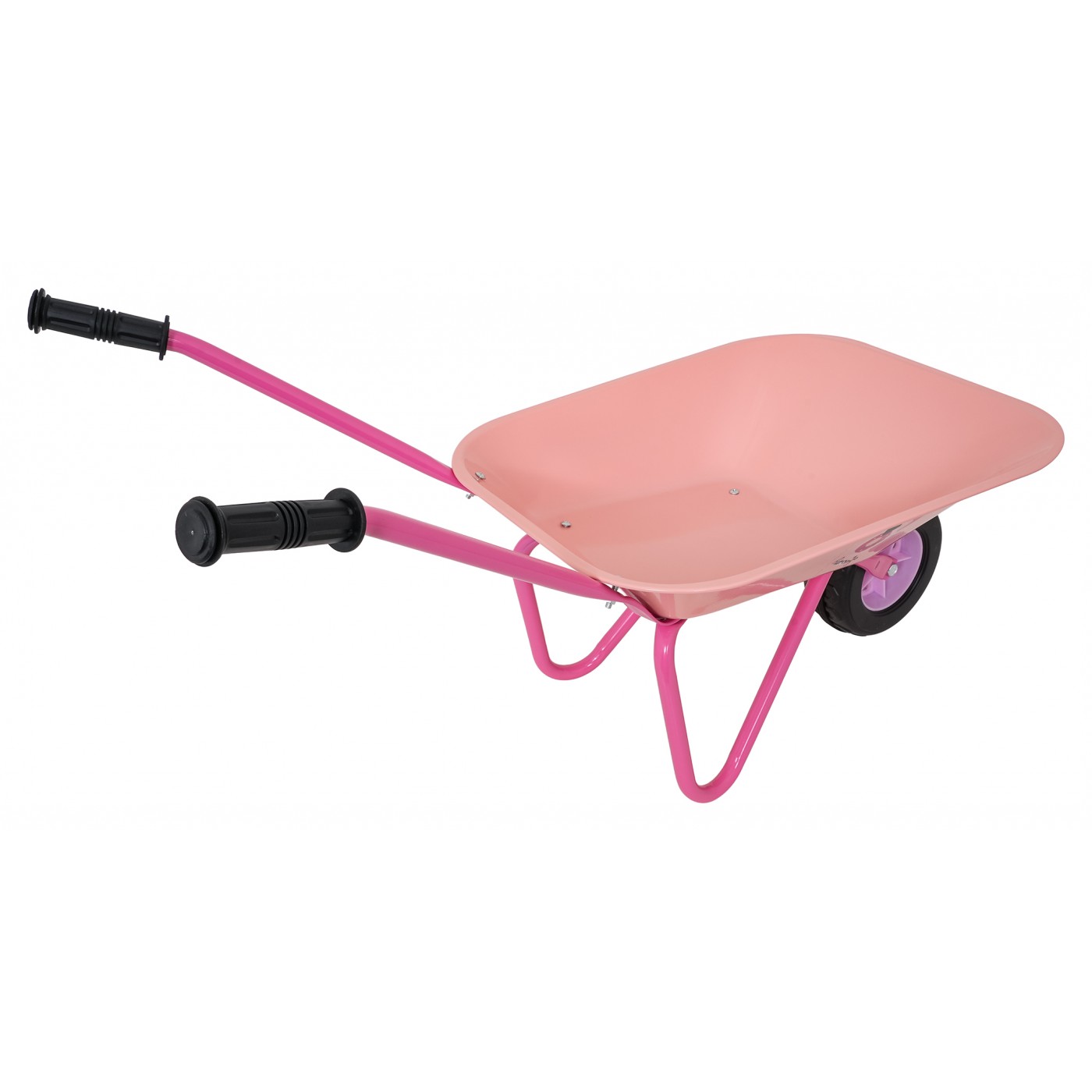 Little Gardener's Set with Wheelbarrow Pink