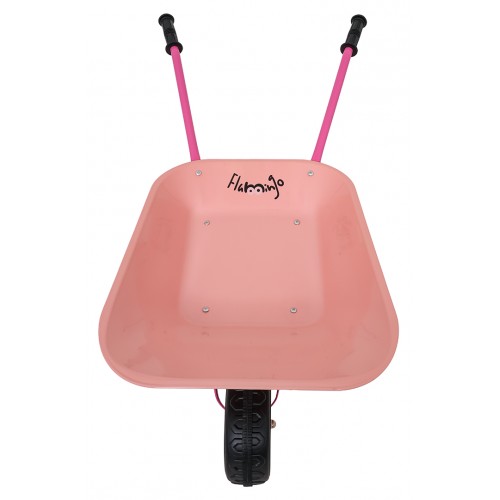 Little Gardener's Set with Wheelbarrow Pink