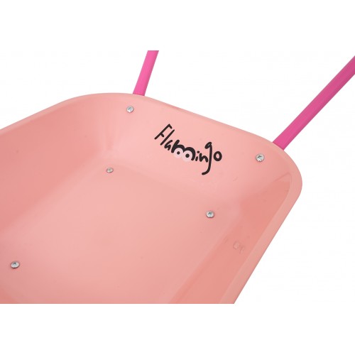 Little Gardener's Set with Wheelbarrow Pink