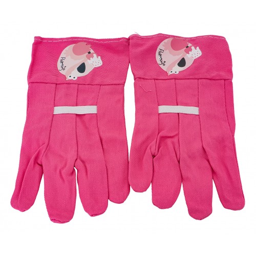 Little Gardener's Set with Wheelbarrow Pink