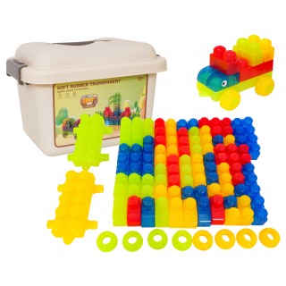 Set of Soft Gel Blocks 82 pieces + Case