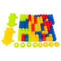 Set of Soft Gel Blocks 82 pieces + Case
