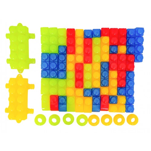 Set of Soft Gel Blocks 82 pieces + Case