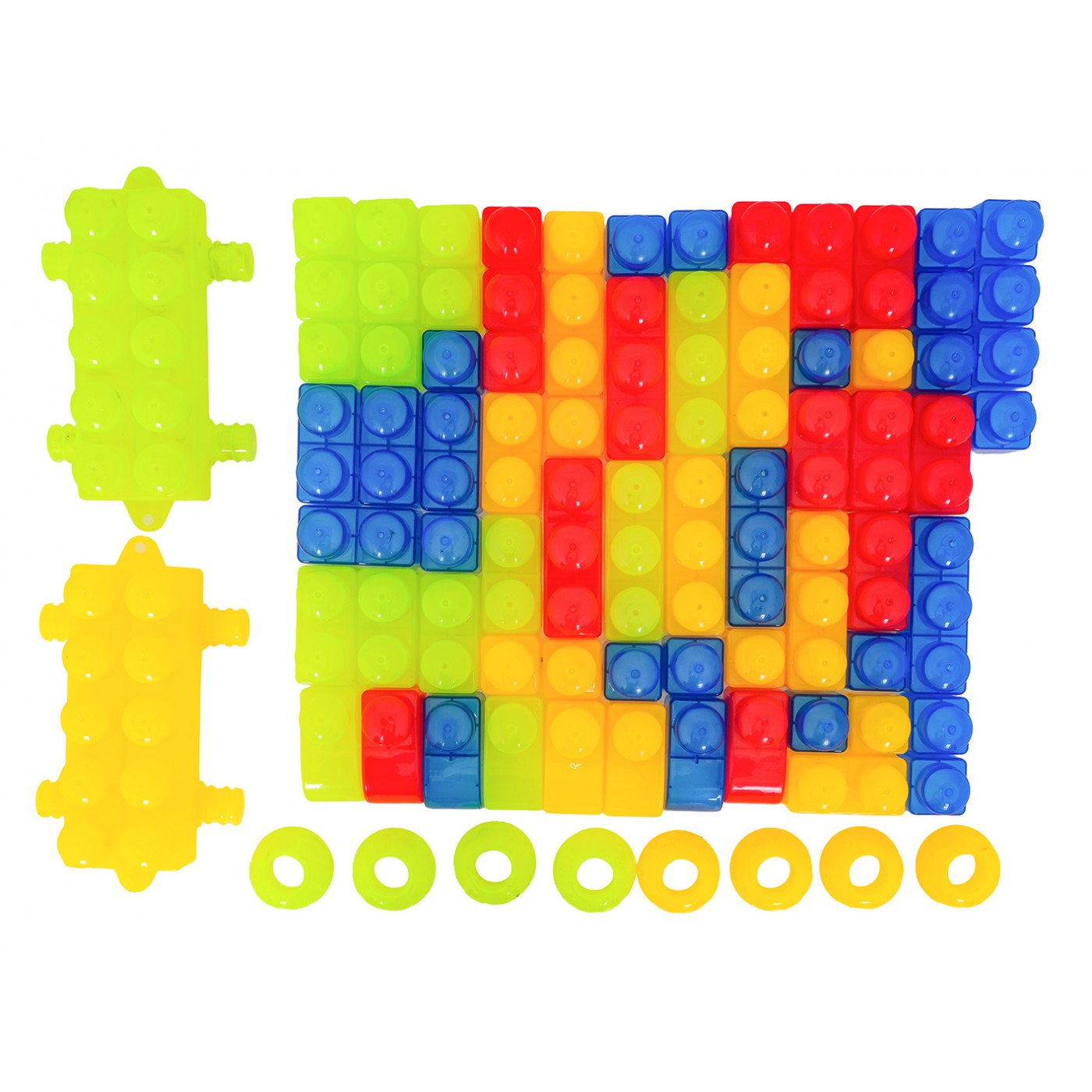 Set of Soft Gel Blocks 82 pieces + Case