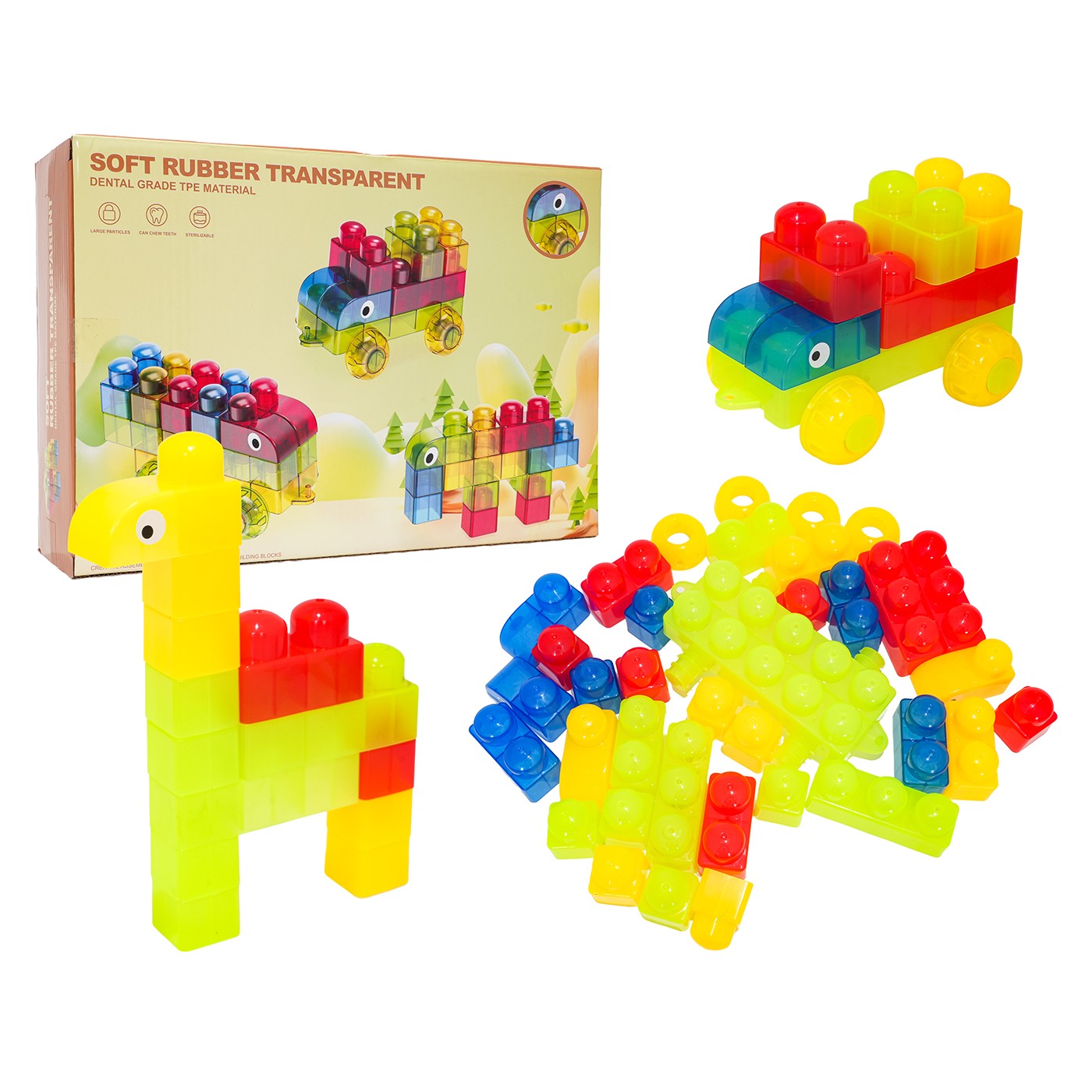 Set of Soft Gel Blocks 37 pcs.