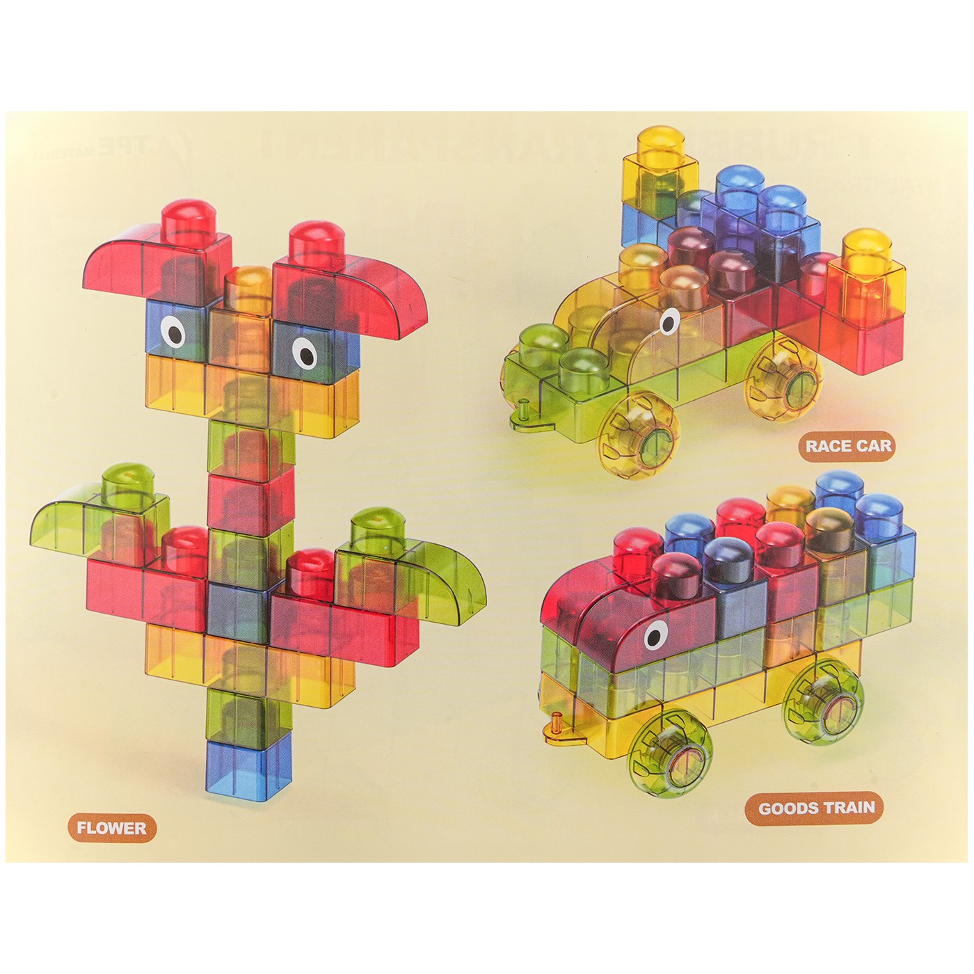 Set of Soft Gel Blocks 37 pcs.