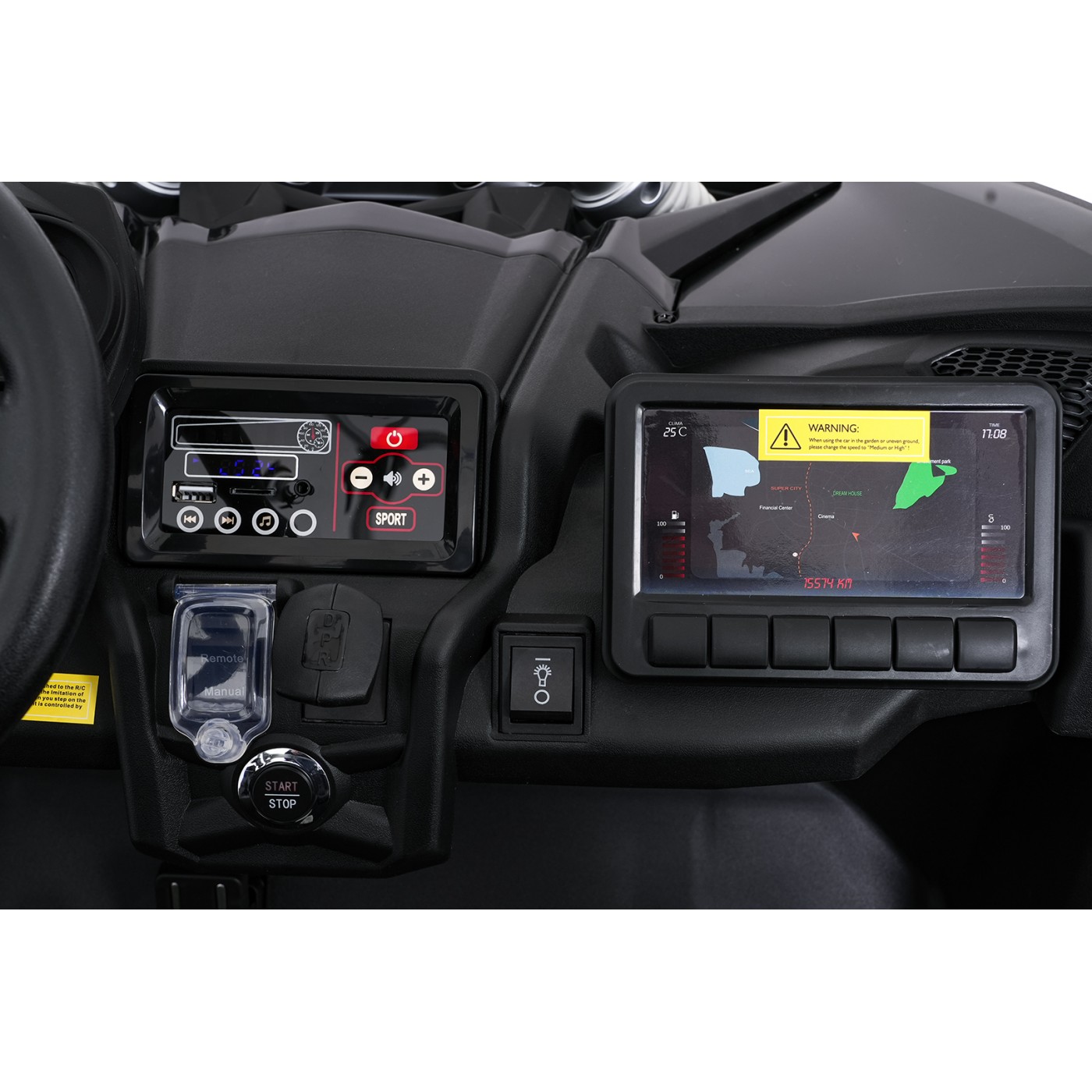 Maverick Turbo RR Buggy Vehicle Blue-Gray Wheels