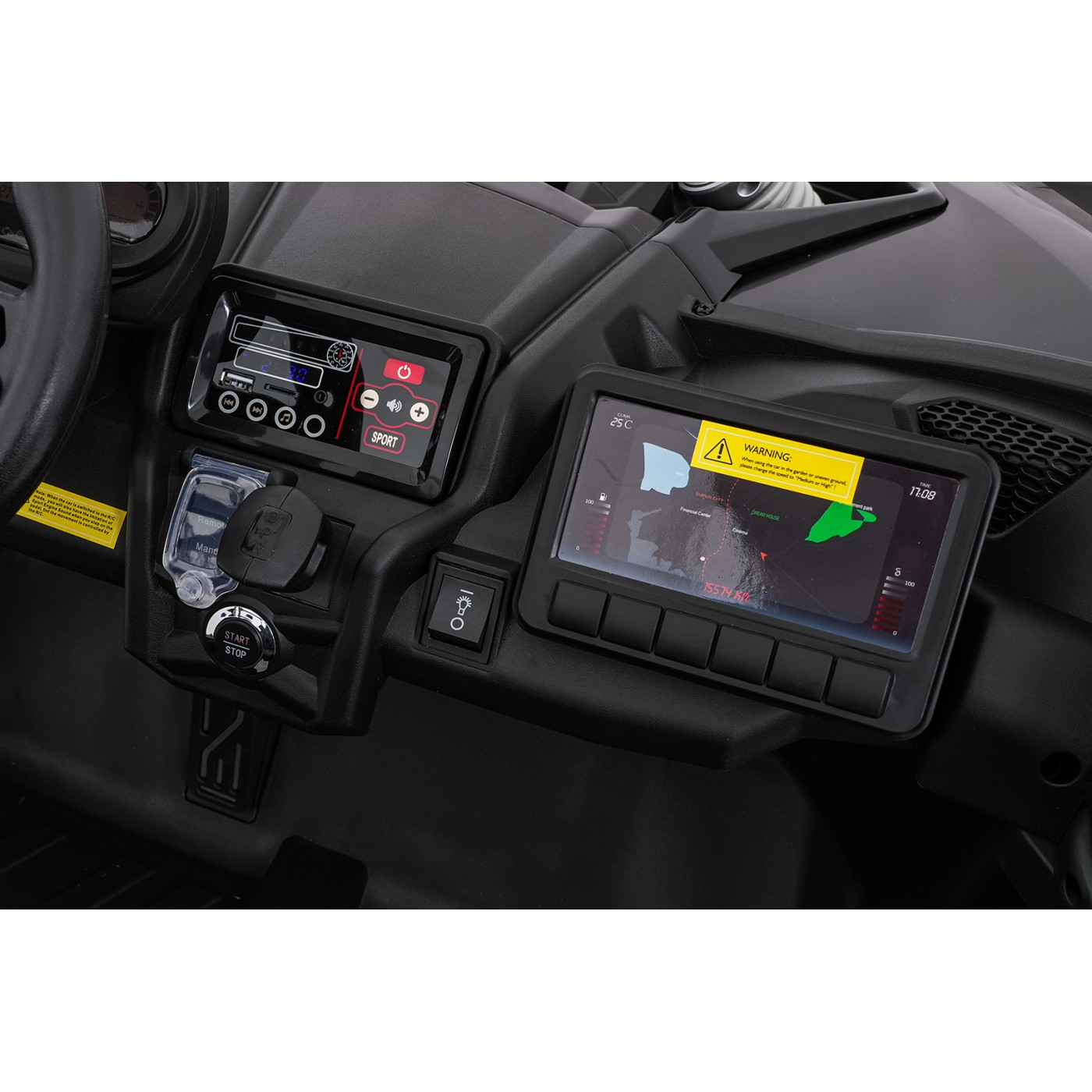 Maverick Turbo RR Buggy Vehicle Blue-Gray Wheels