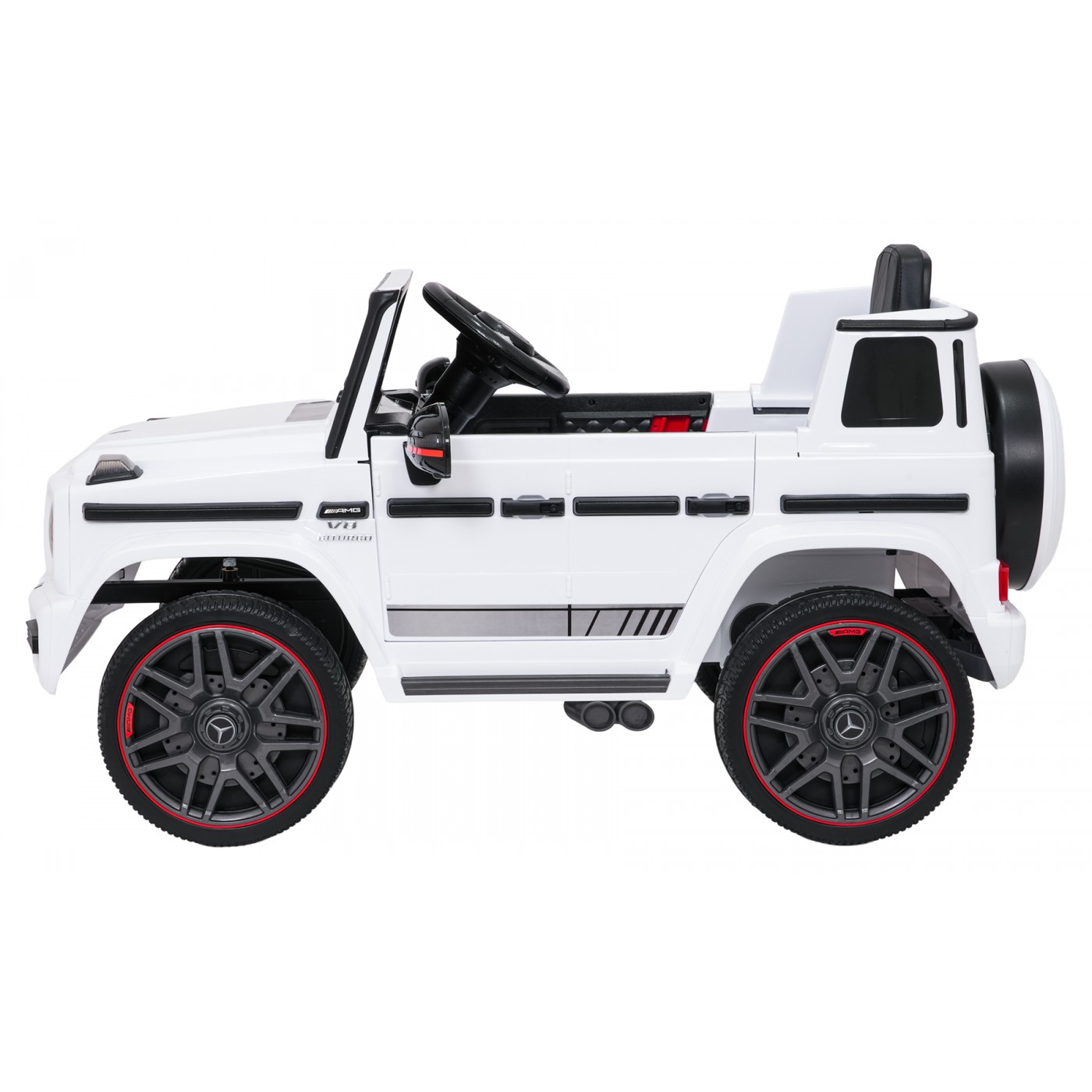 Vehicle Mercedes G63 AMG LIFT White