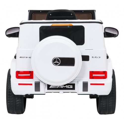 Vehicle Mercedes G63 AMG LIFT White
