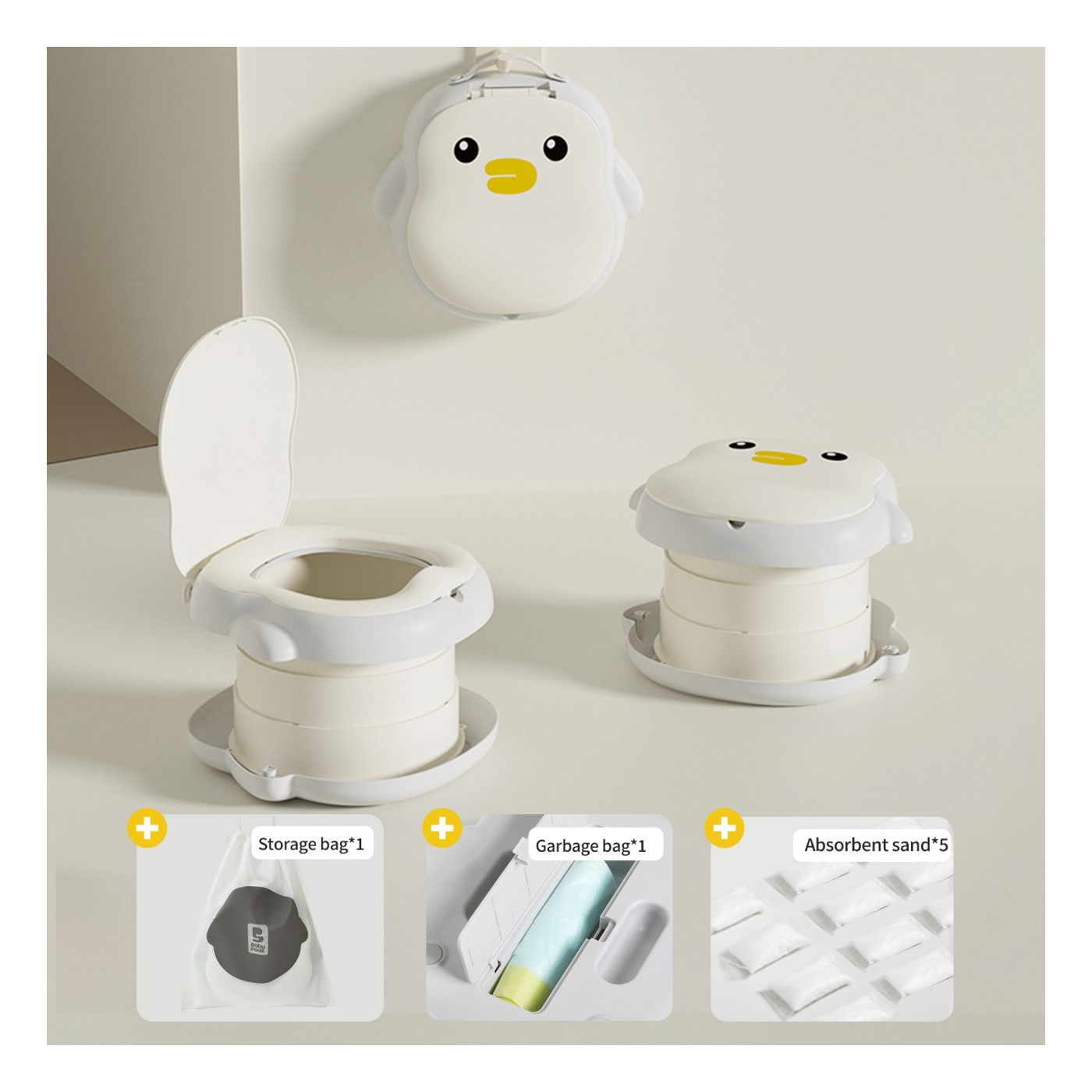 Portable Toilet Duck Potty