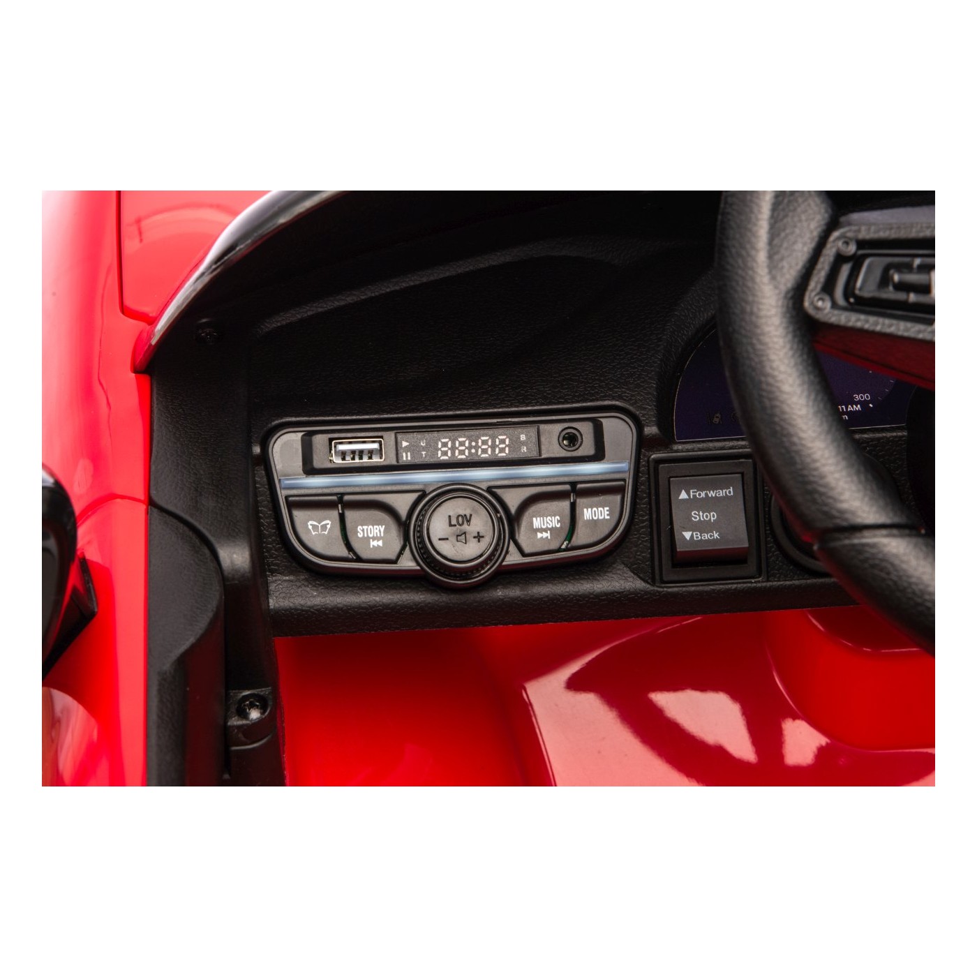 Porsche Macan Red Vehicle