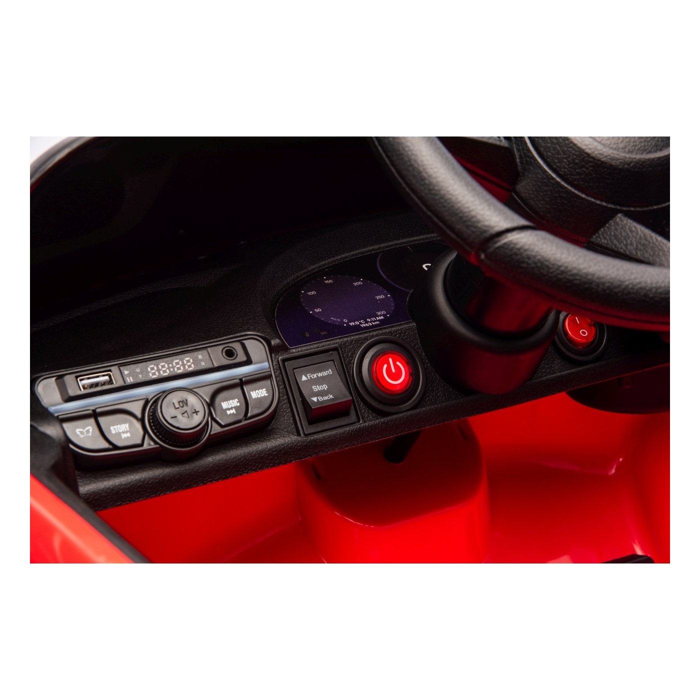 Porsche Macan Red Vehicle