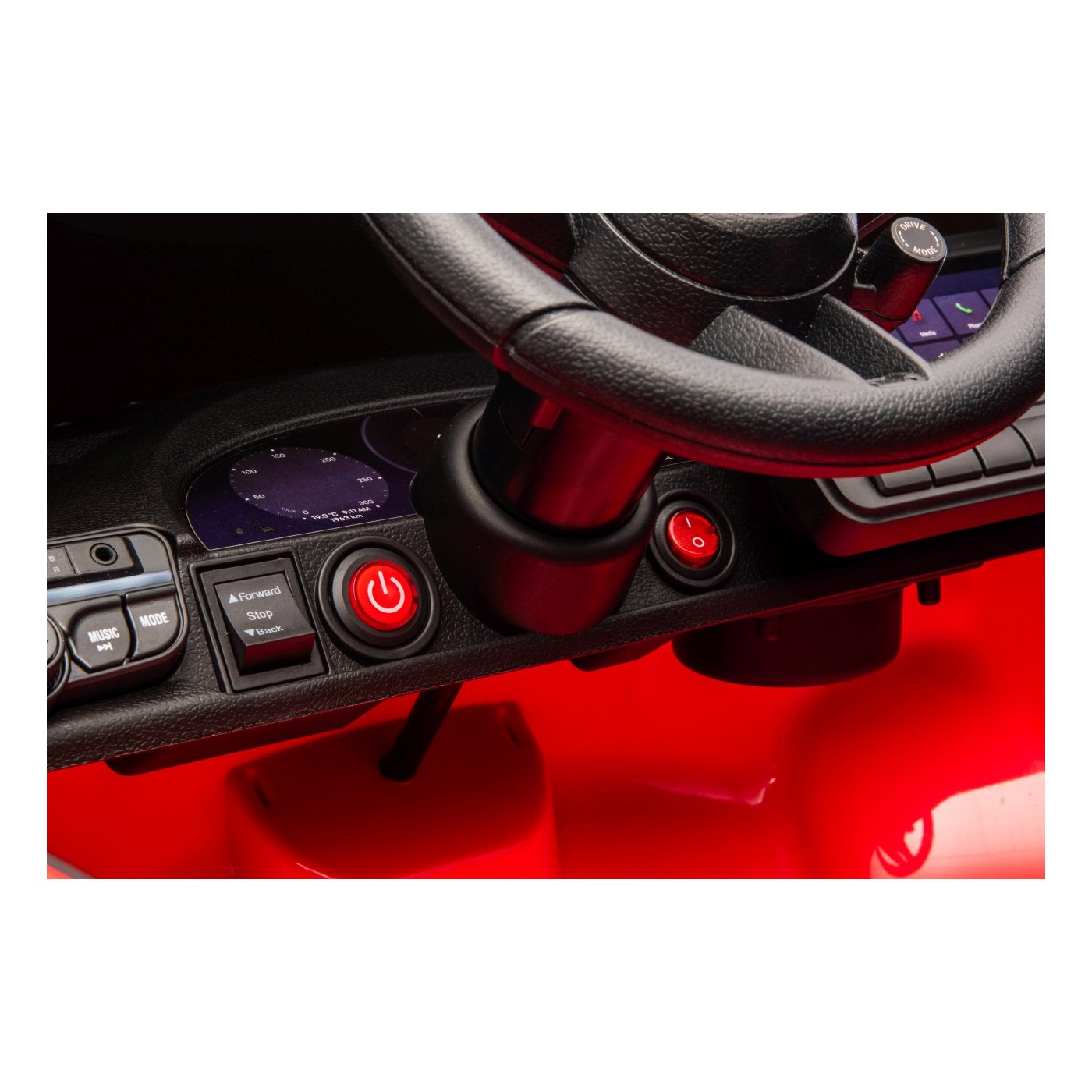 Porsche Macan Red Vehicle
