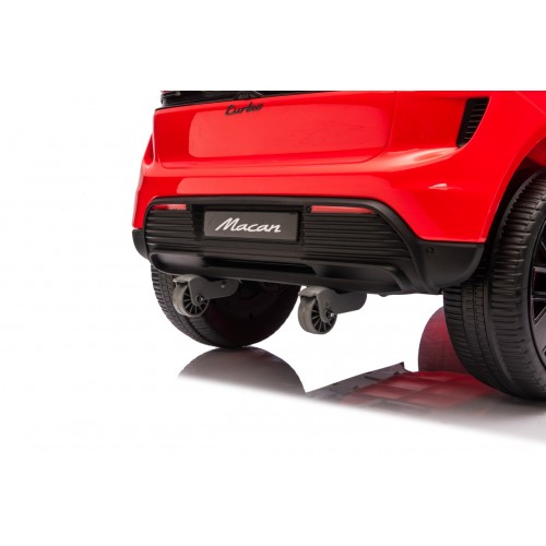 Porsche Macan Red Vehicle