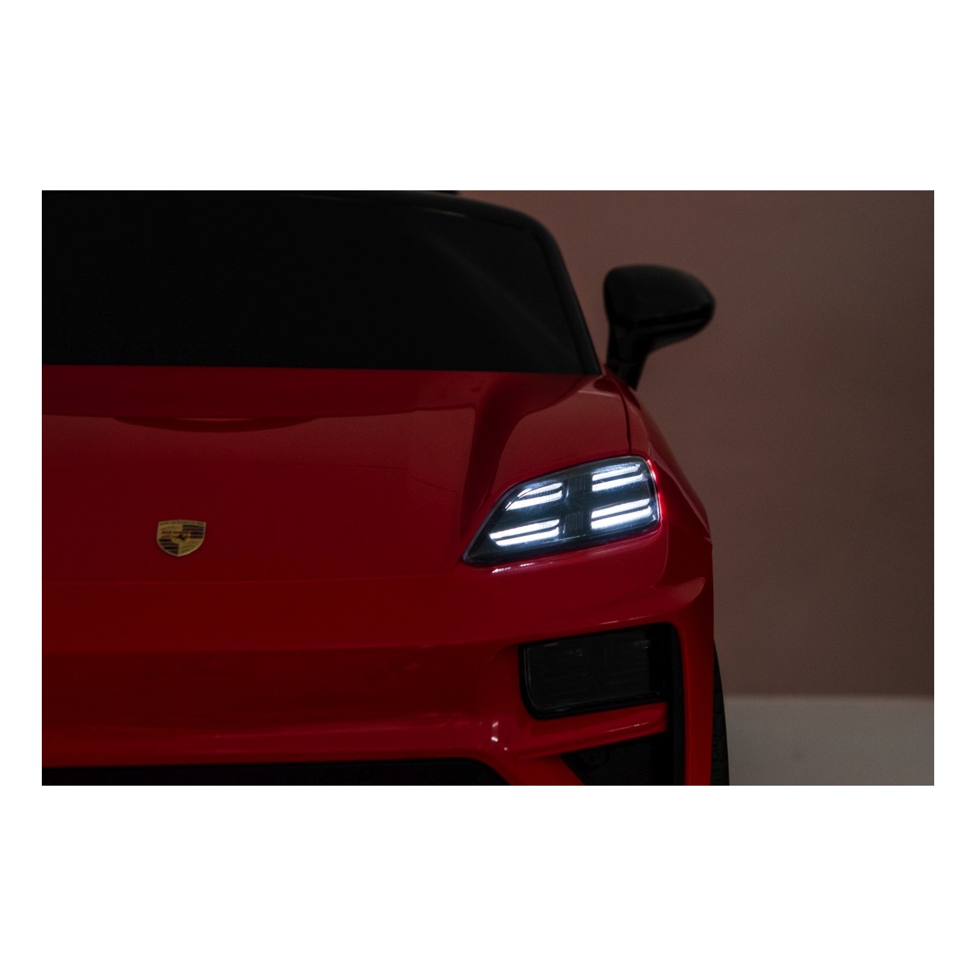 Porsche Macan Red Vehicle