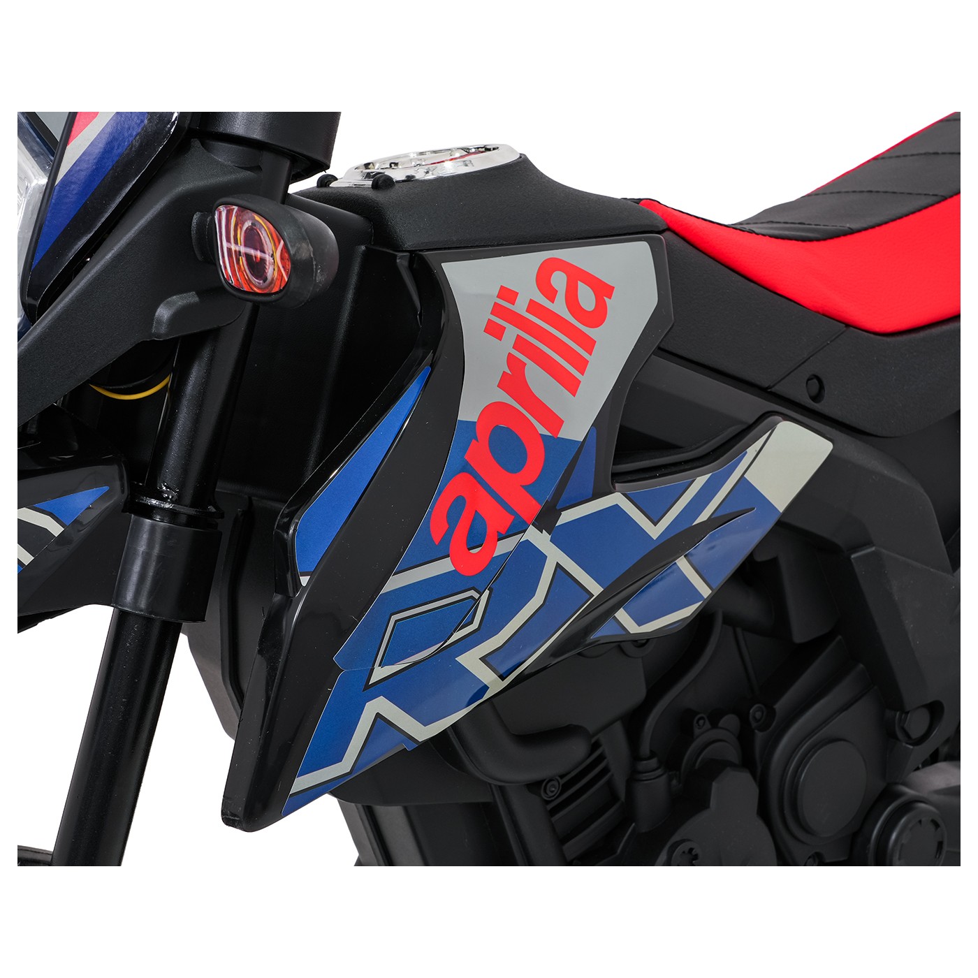 Vehicle Motor Aprilia RX Blue