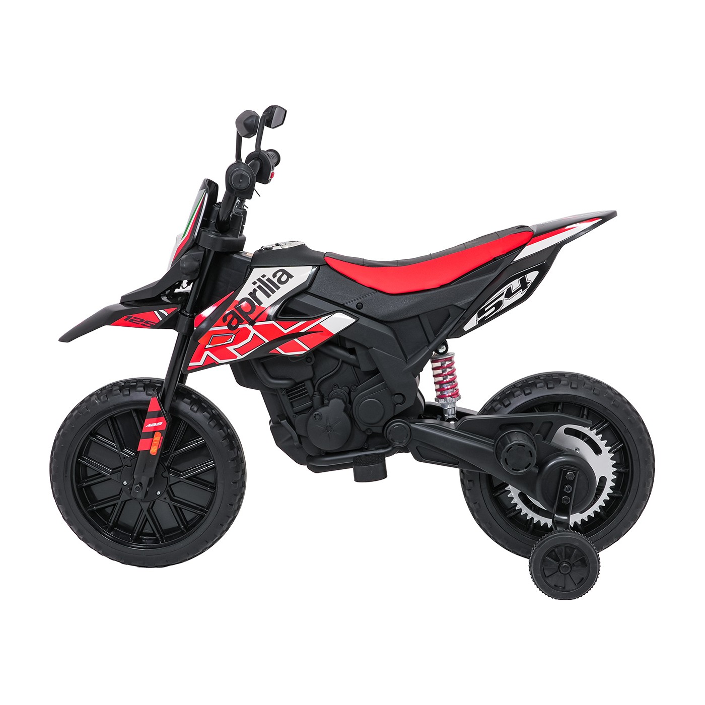 Vehicle Motor Aprilia RX Red