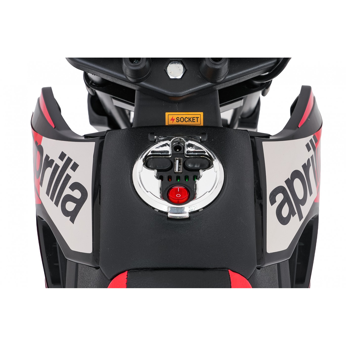 Vehicle Motor Aprilia RX Red