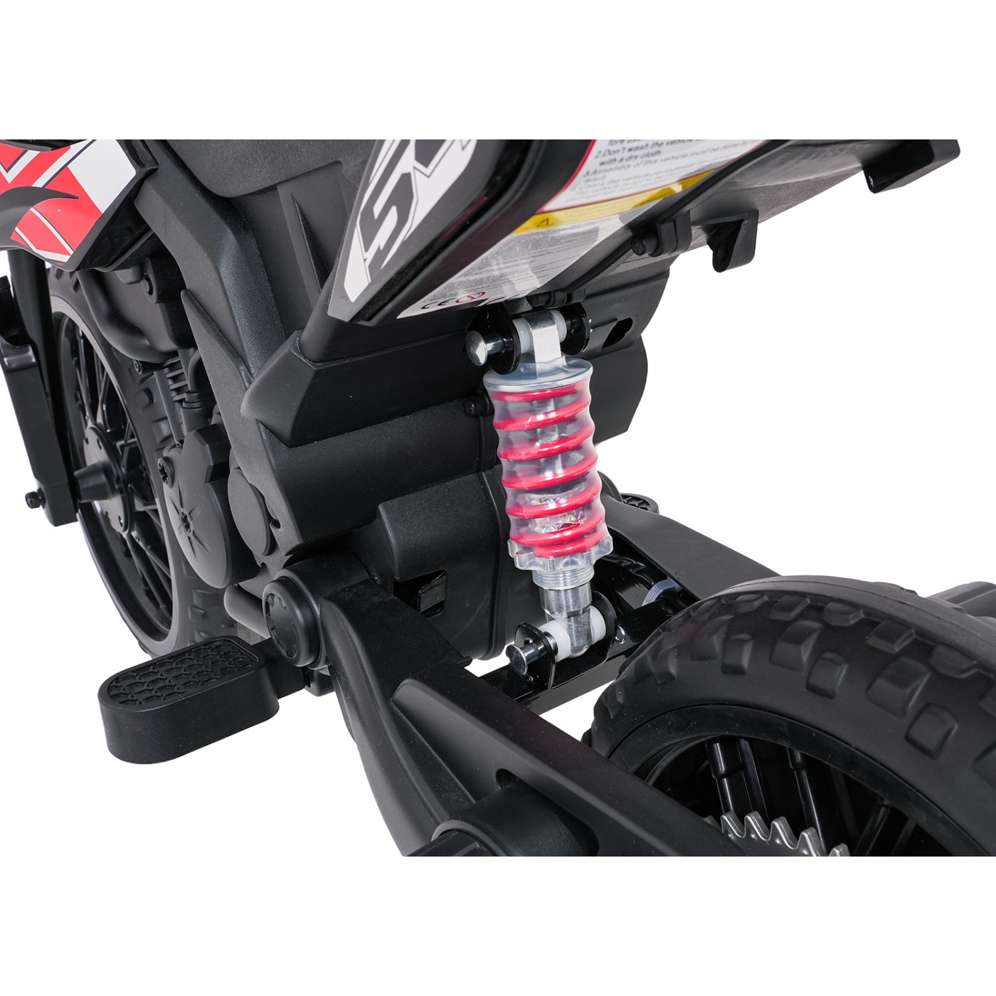 Vehicle Motor Aprilia RX Red