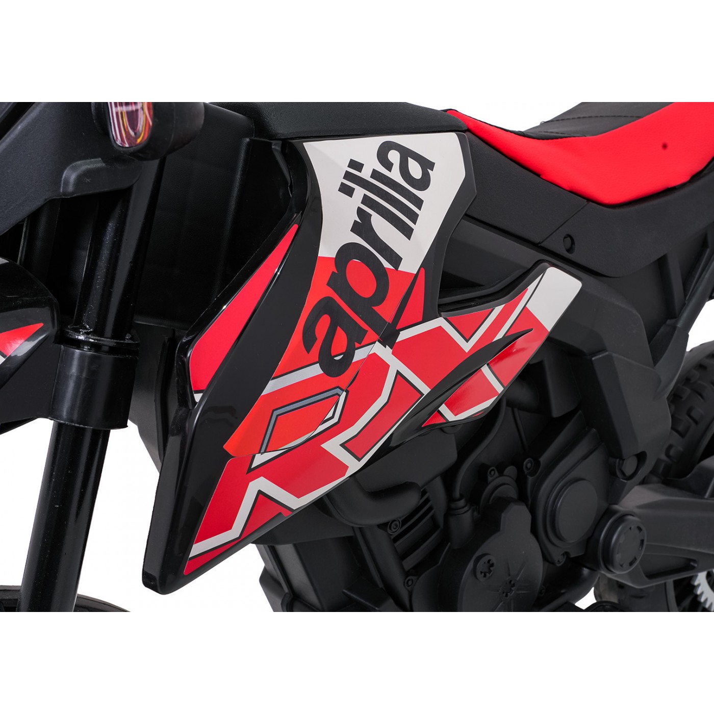 Vehicle Motor Aprilia RX Red