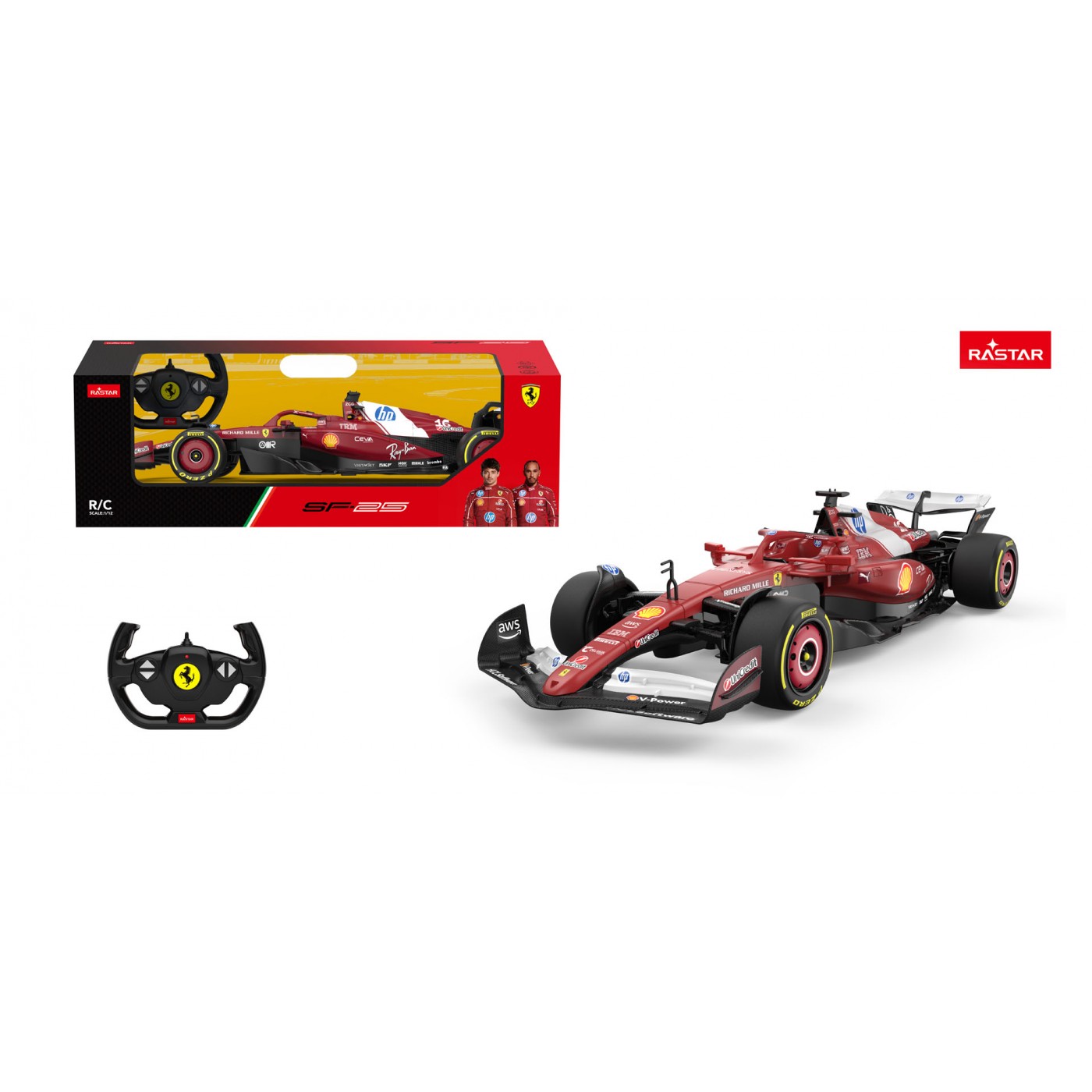 R/C 1:12 Ferrari SF-25 Red RASTAR