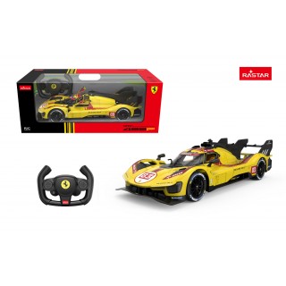 R/C car 1:14 Ferrari 499P Yellow RASTAR