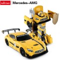 Car/Robot 2in1 R/C 1:14 Mercedes-AMG GT3 Yellow RASTAR