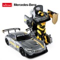 Car/Robot 2in1 R/C 1:14 Mercedes-AMG GT3 Gray RASTAR