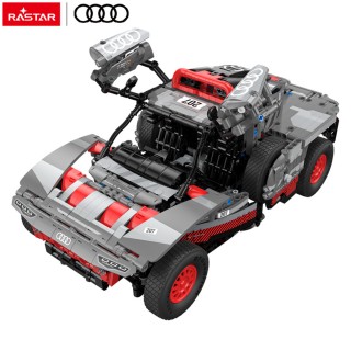 Car Blocks 1:14 Audi RS Q e-tron Gray RASTAR