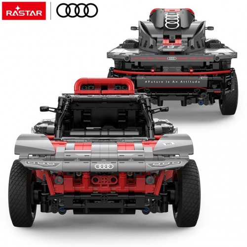 Car Blocks 1:14 Audi RS Q e-tron Gray RASTAR