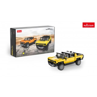 Car Blocks 1:30 Hummer EV Yellow RASTAR