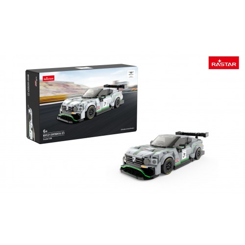 Car Blocks 1:29 Bentley Continental GT3 Gray RASTAR