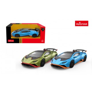 Metal Car 1:43 Lamborghini Huracan STO Blue RASTAR