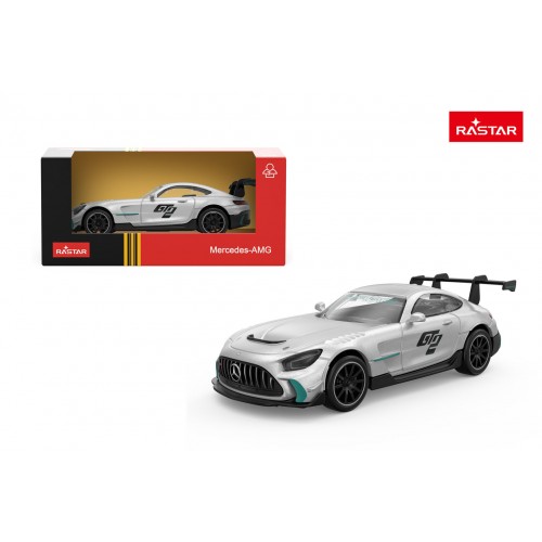 Metal Car 1:43 Mercedes-AMG GT2 Silver RASTAR
