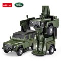 Metal Car/Robot 2in1 1:32 Land Rover Defender Green RASTAR